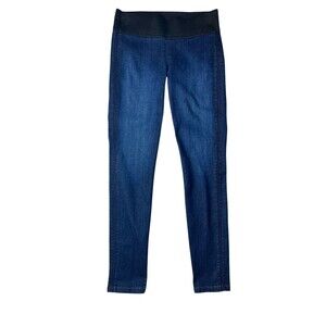New York & Company Mid-Rise Pull-on Dark Jegging Jeans  Size 10/30  NY&Co